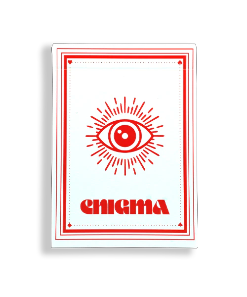 ENIGMA Playing Cards (Torch Red Edition)