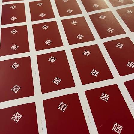 SCARLET ROUNDERS UNCUT SHEETS - SIGNED