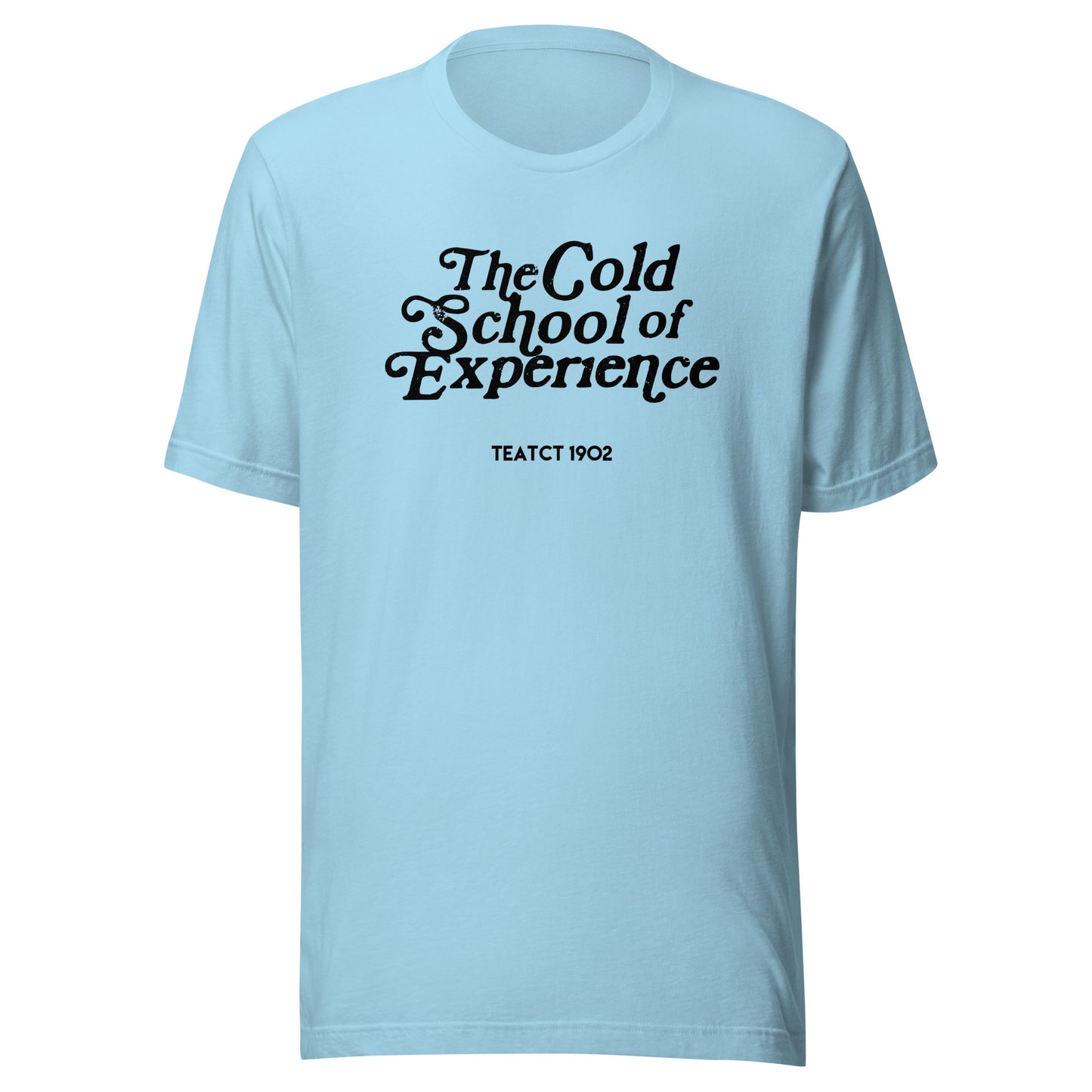 The COLD SCHOOL T-Shirt ( White Print )