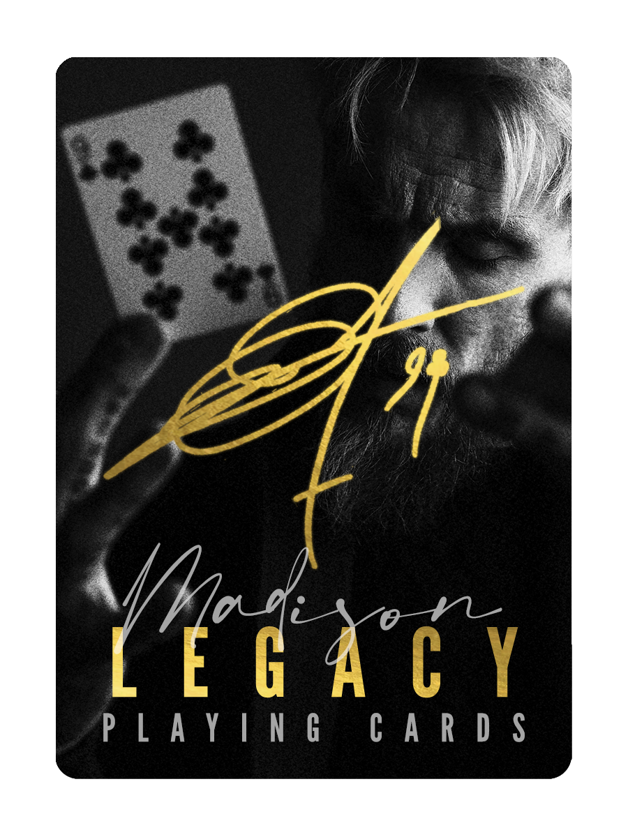 PRE-ORDER LEGACY Playing Cards - MADISON 52 Entry
