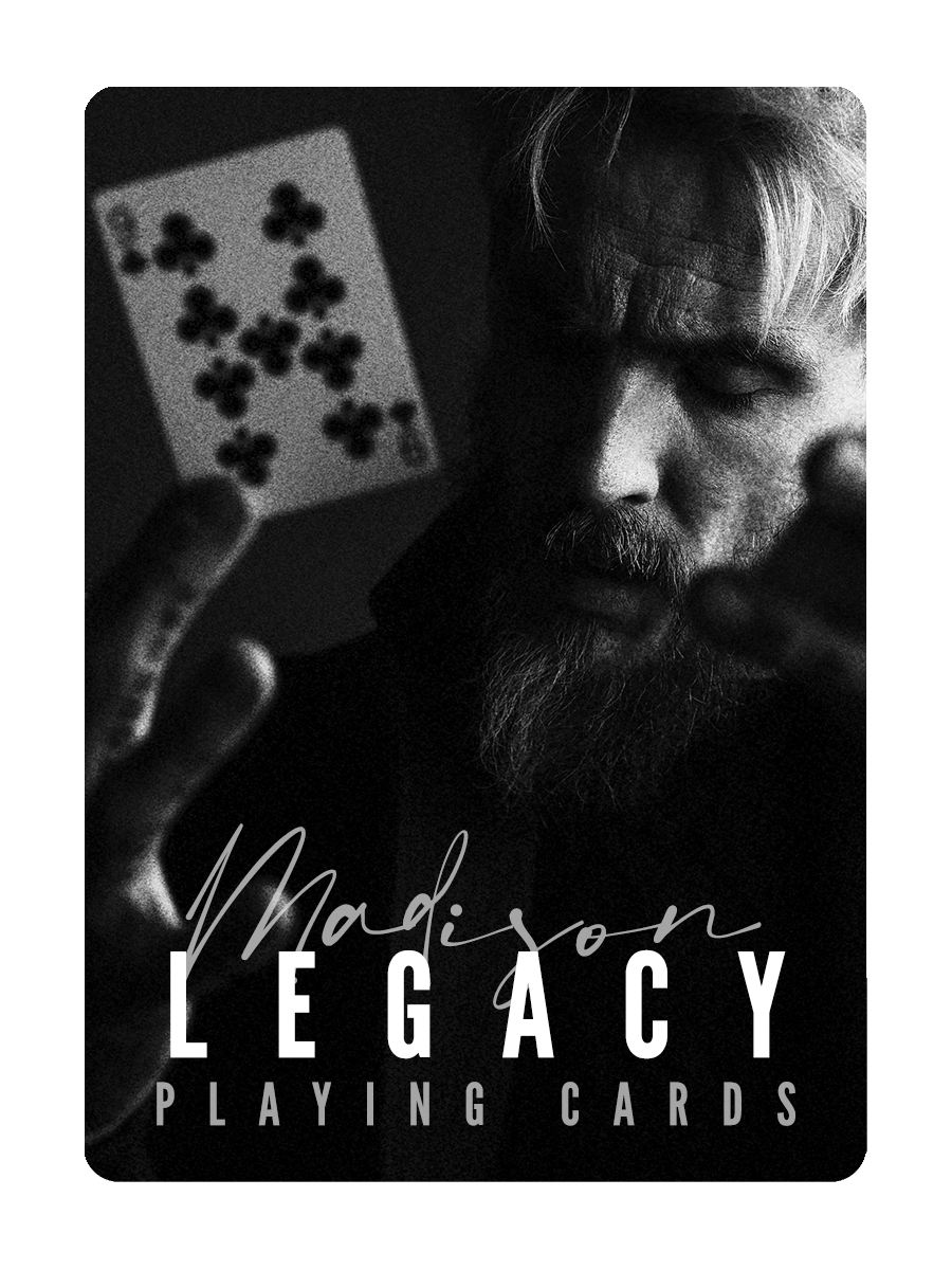 PRE-ORDER LEGACY Playing Cards - MADISON 52 Entry