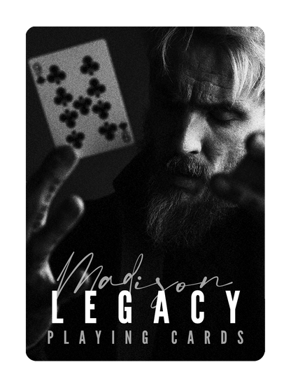 PRE-ORDER LEGACY Playing Cards - MADISON 52 Entry
