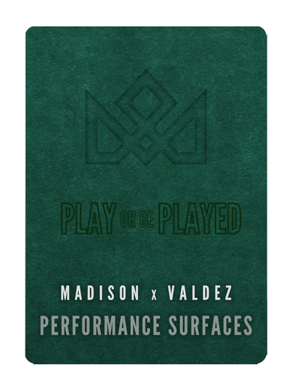 MADISON x VALDEZ - PLAY or be PLAYED PAD (ERDNASE GREEN)