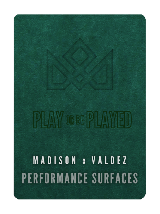 MADISON x VALDEZ - PLAY or be PLAYED PAD (ERDNASE GREEN)