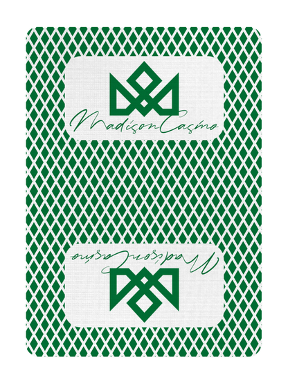 MADISON SHARPS Playing Cards (Green)