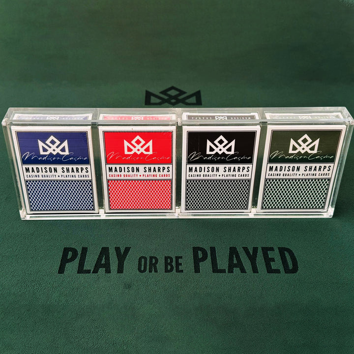 DANIELS SHARPS 4-DECK CARAT SET Playing Cards playing cards — view 3