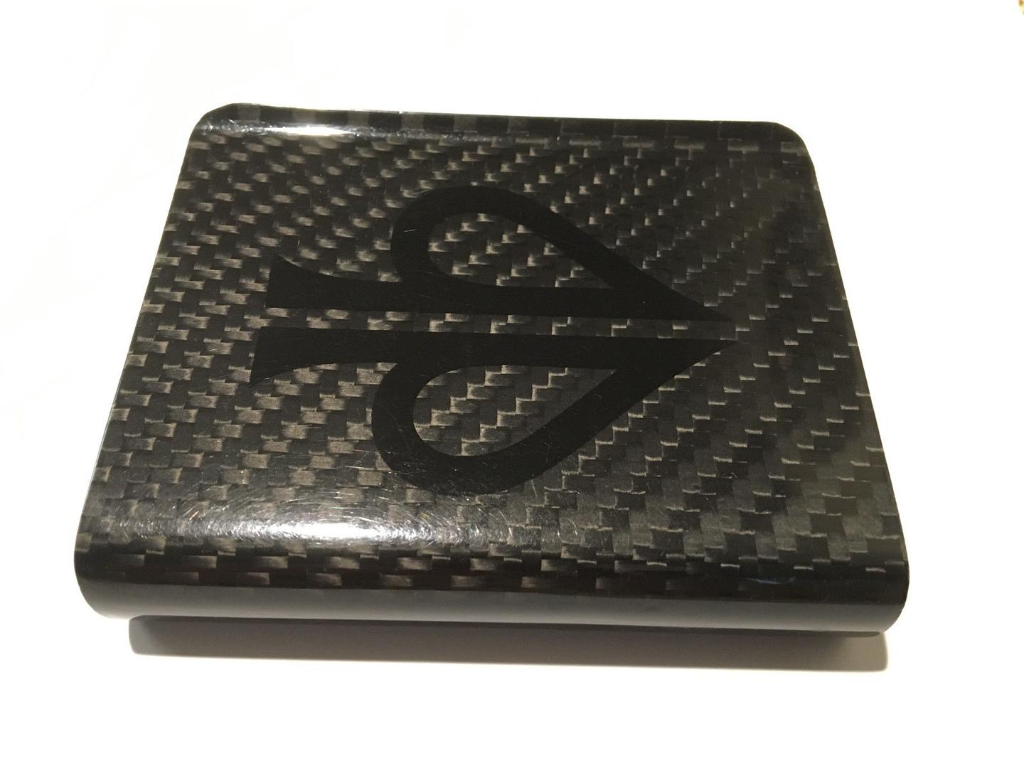 db CARBON FIBRE Card Clip & SKULL & BONES VIP - SIGNED by DAVID BLAINE