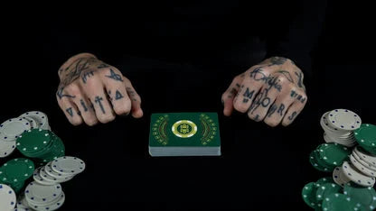 21 BLACK - The ONLY existing black variation of the 21 Playing Cards, printed for Madison's creative process, one-of-a-kind deck in perfect condition from Team Madison