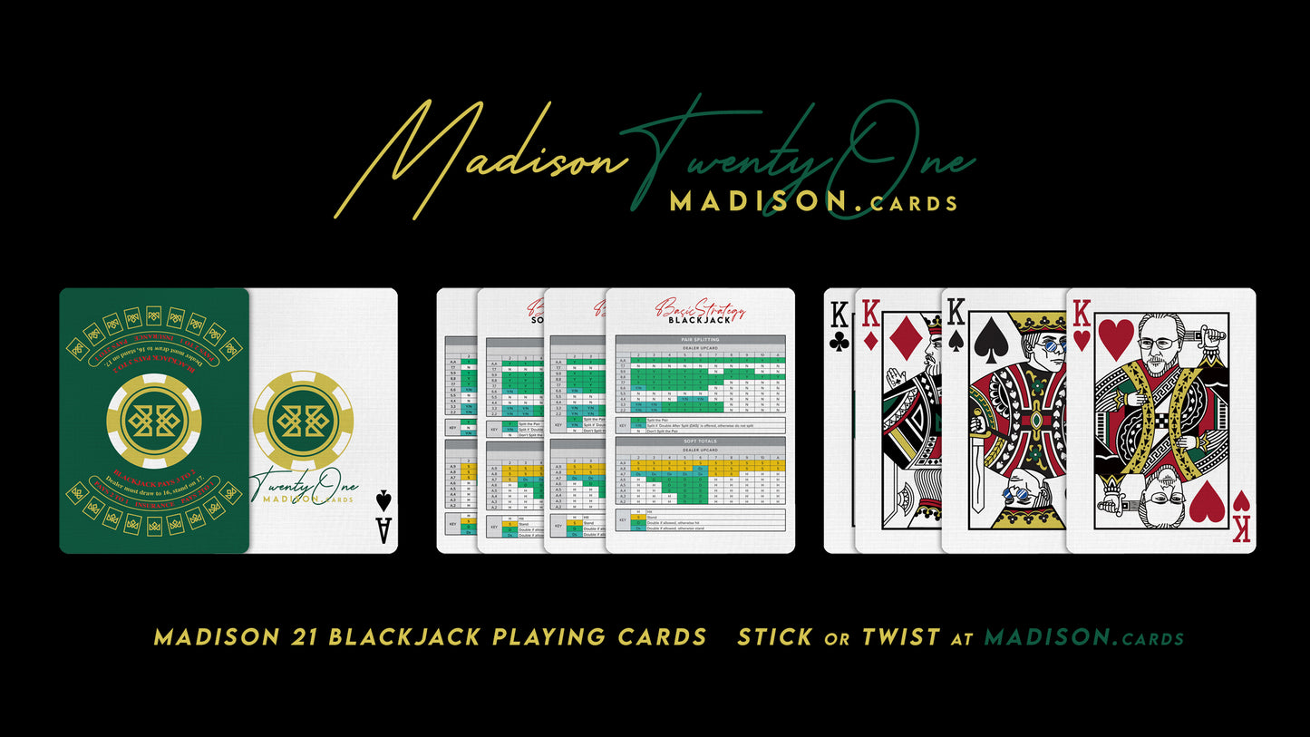 21 - Blackjack Playing Card BRICK DEAL (PRE-ORDER)