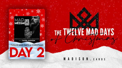 2 - PERSONALISED VIDEO MESSAGE from MADISON