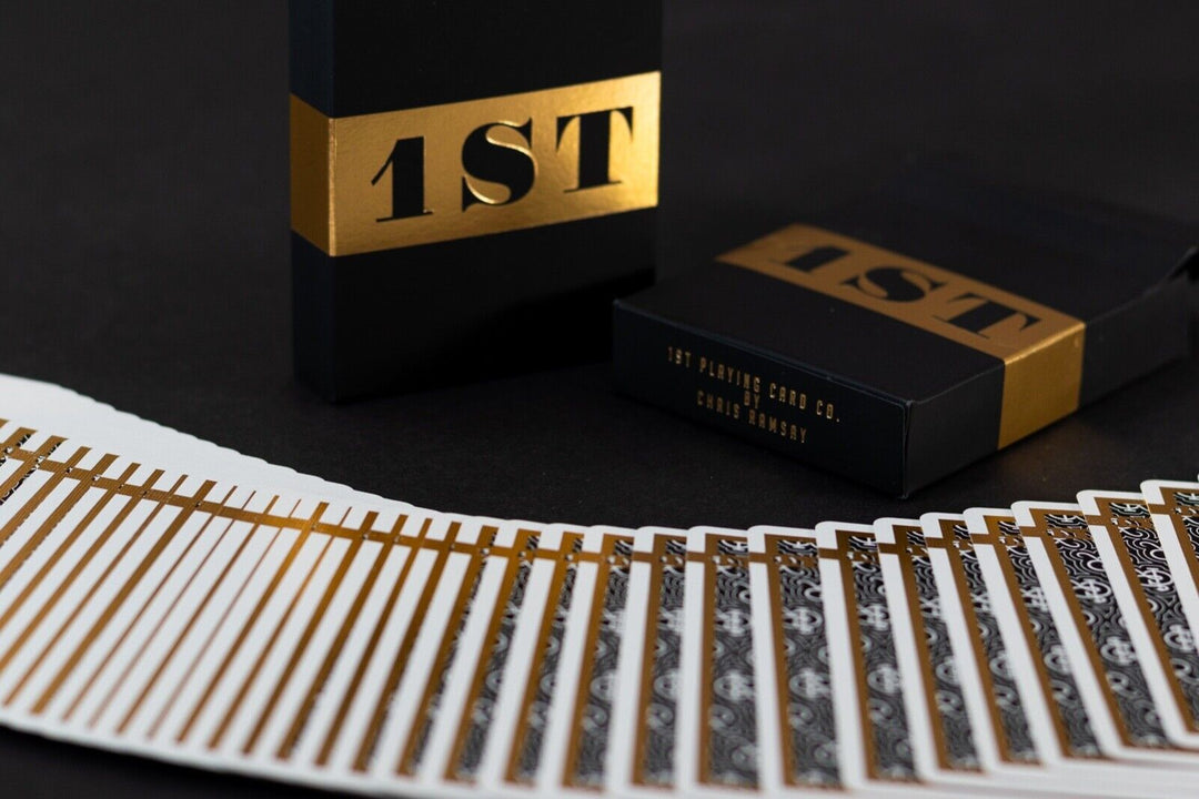 1ST PLAYING CARDS - V2 Signed by Chris Ramsay playing cards — view 2