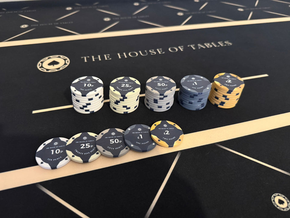 HOUSE of TABLES POKER & BLACKJACK CHIP SET playing cards — view 2