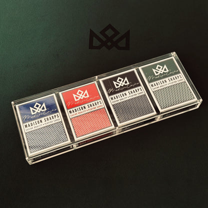DANIELS SHARPS 4-DECK CARAT SET Playing Cards