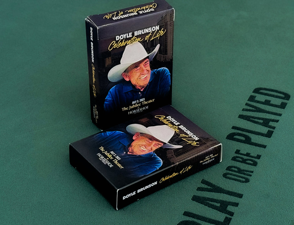 DOYLE BRUNSON 'Celebration of Life' Playing Cards playing cards — view 2