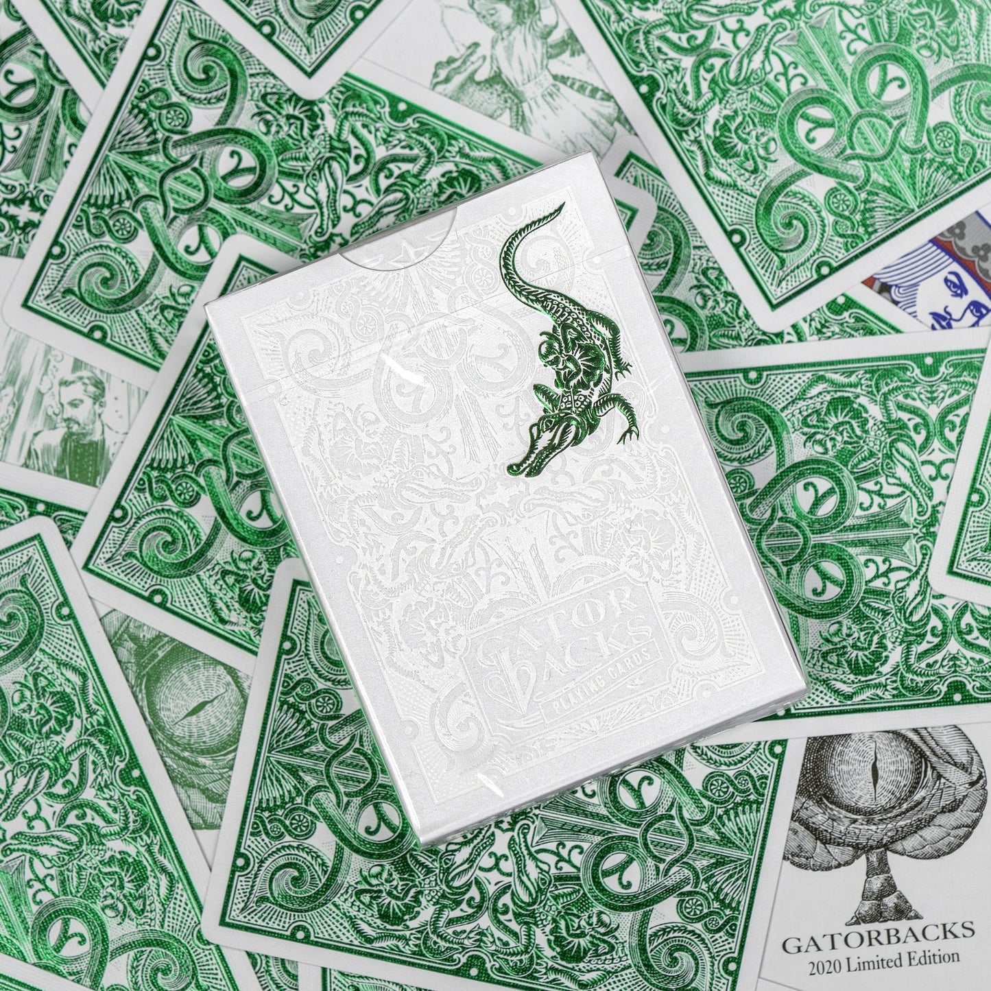 GREEN GATORBACKS by DAVID BLAINE ( Green Gator / White Tuck )