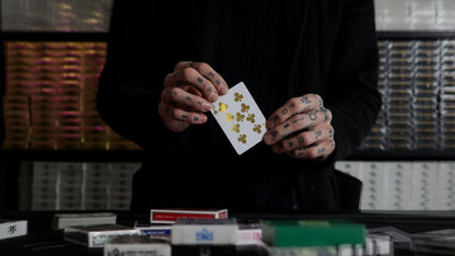 The GOLDEN 9 of CLUBS - Signed by Madison playing cards — view 7