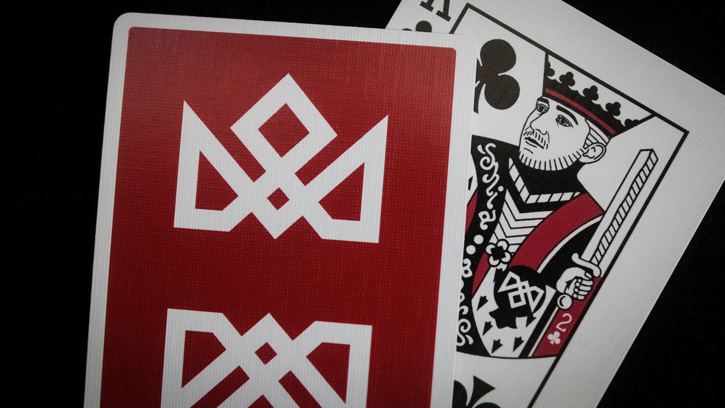 MADISON RED ACOLYTES Playing Cards