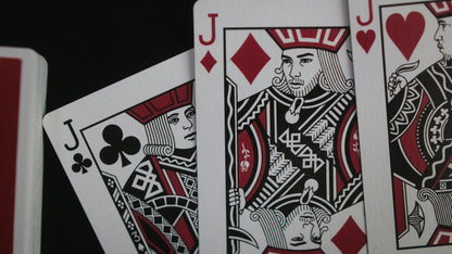 MADISON RED ACOLYTES Playing Cards