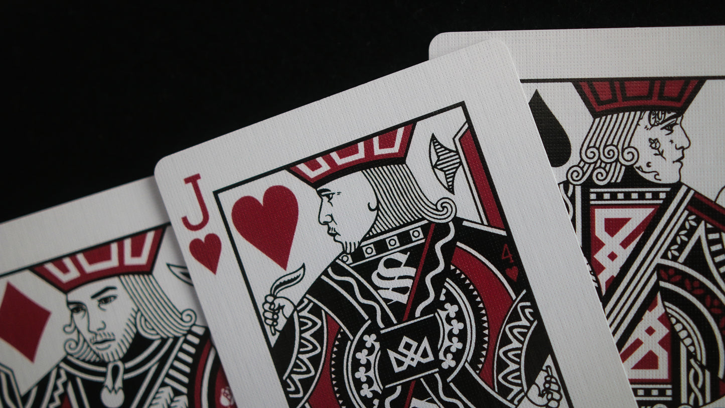 MADISON RED ACOLYTES Playing Cards