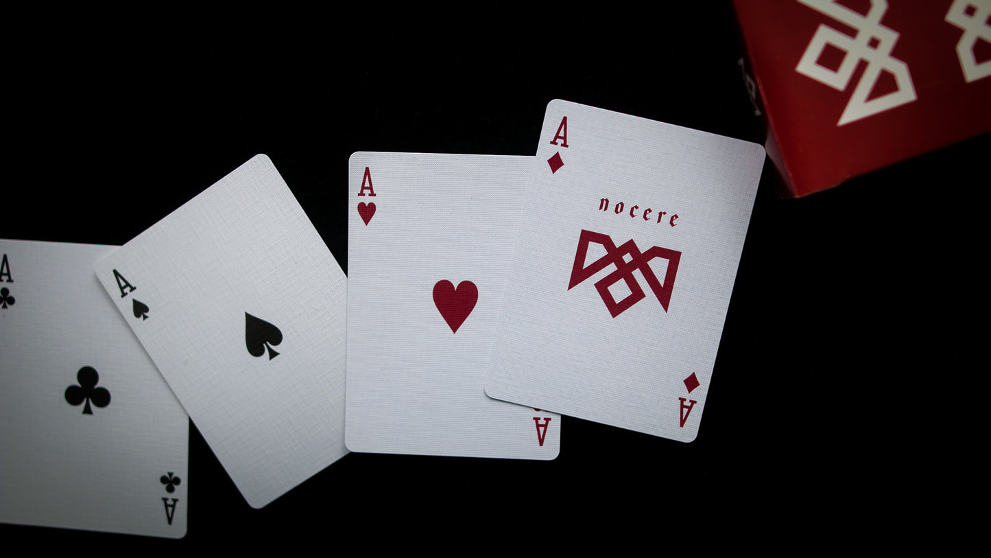 MADISON RED ACOLYTES Playing Cards