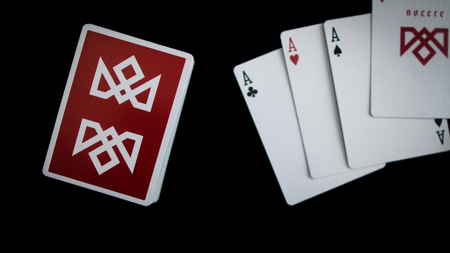 MADISON RED ACOLYTES Playing Cards