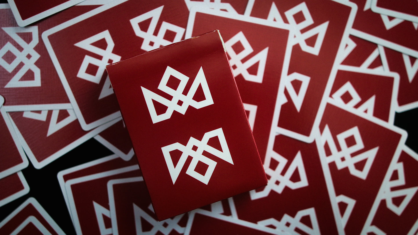 MADISON RED ACOLYTES Playing Cards