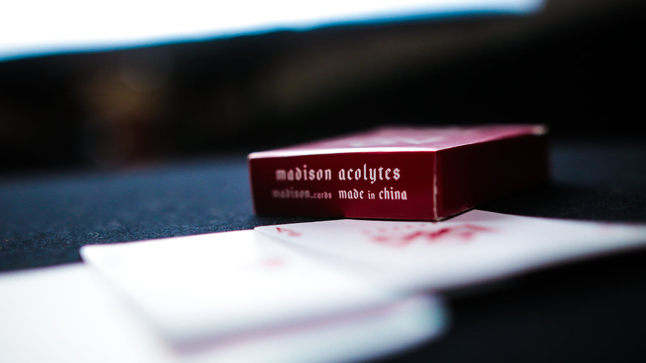 MADISON RED ACOLYTES Playing Cards playing cards — view 20