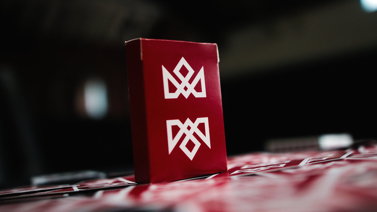 MADISON RED ACOLYTES Playing Cards