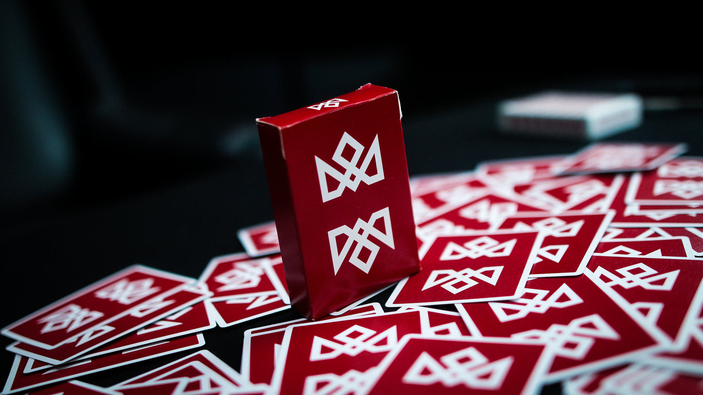 MADISON RED ACOLYTES Playing Cards