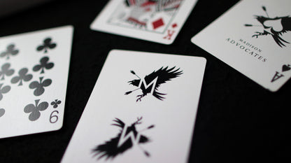 WHITE ADVOCATES Playing Cards