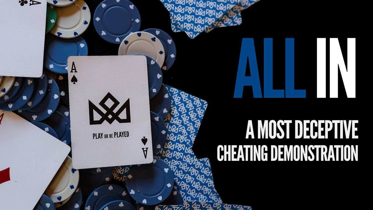 ALL IN - A most DECEPTIVE Card Cheating Demonstration playing cards — view 2