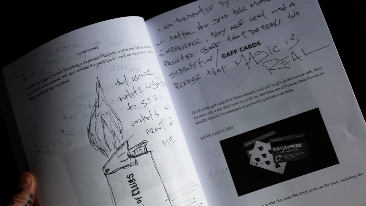 ANNOTATED - REPERTOIRE & MAGIC MANIFESTO - MADISON ONE Entry playing cards — view 11