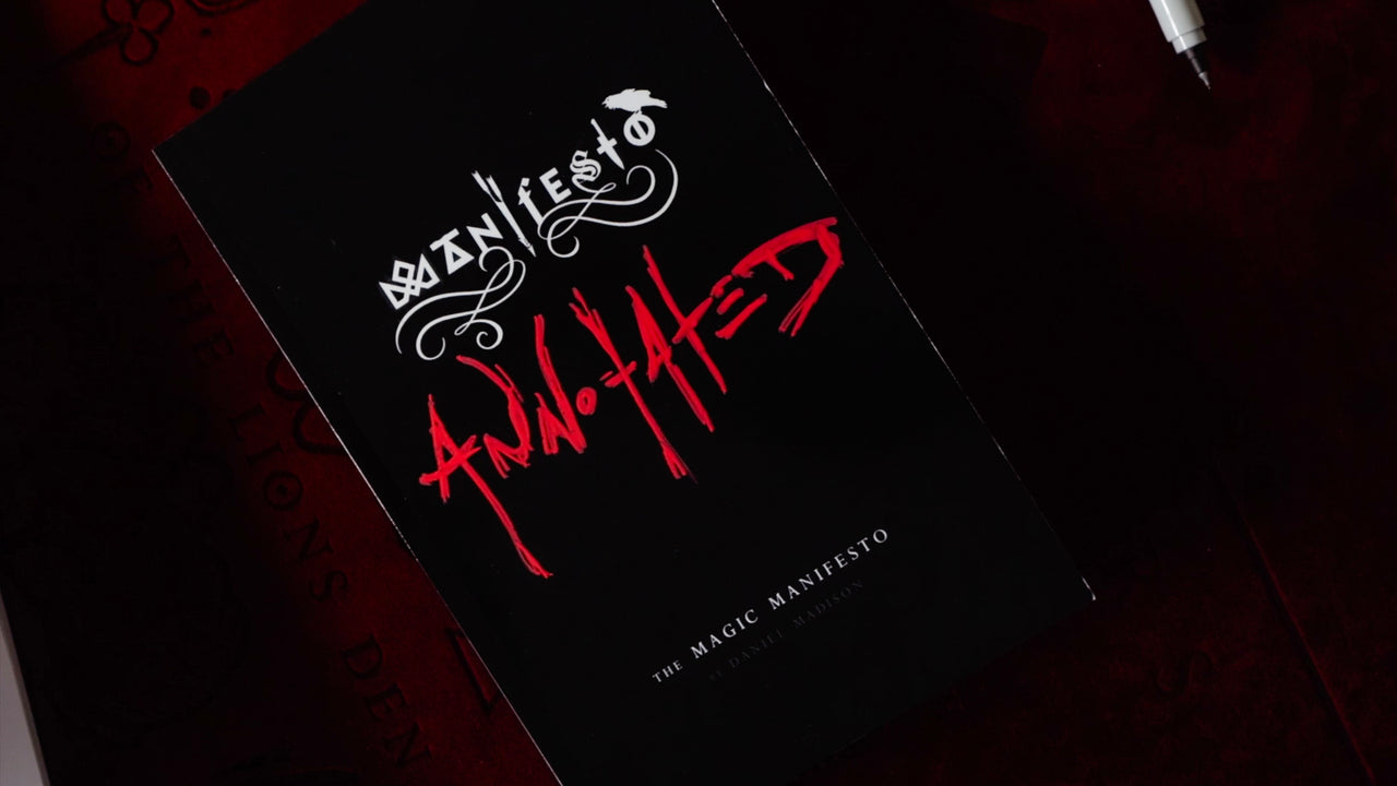 ANNOTATED - REPERTOIRE & MAGIC MANIFESTO - MADISON ONE Entry playing cards — view 17