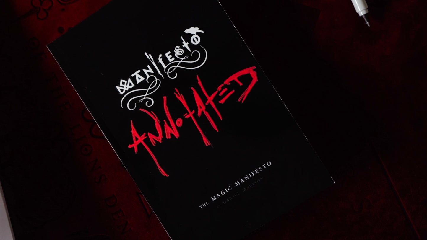 ANNOTATED - REPERTOIRE & MAGIC MANIFESTO - MADISON ONE Entry