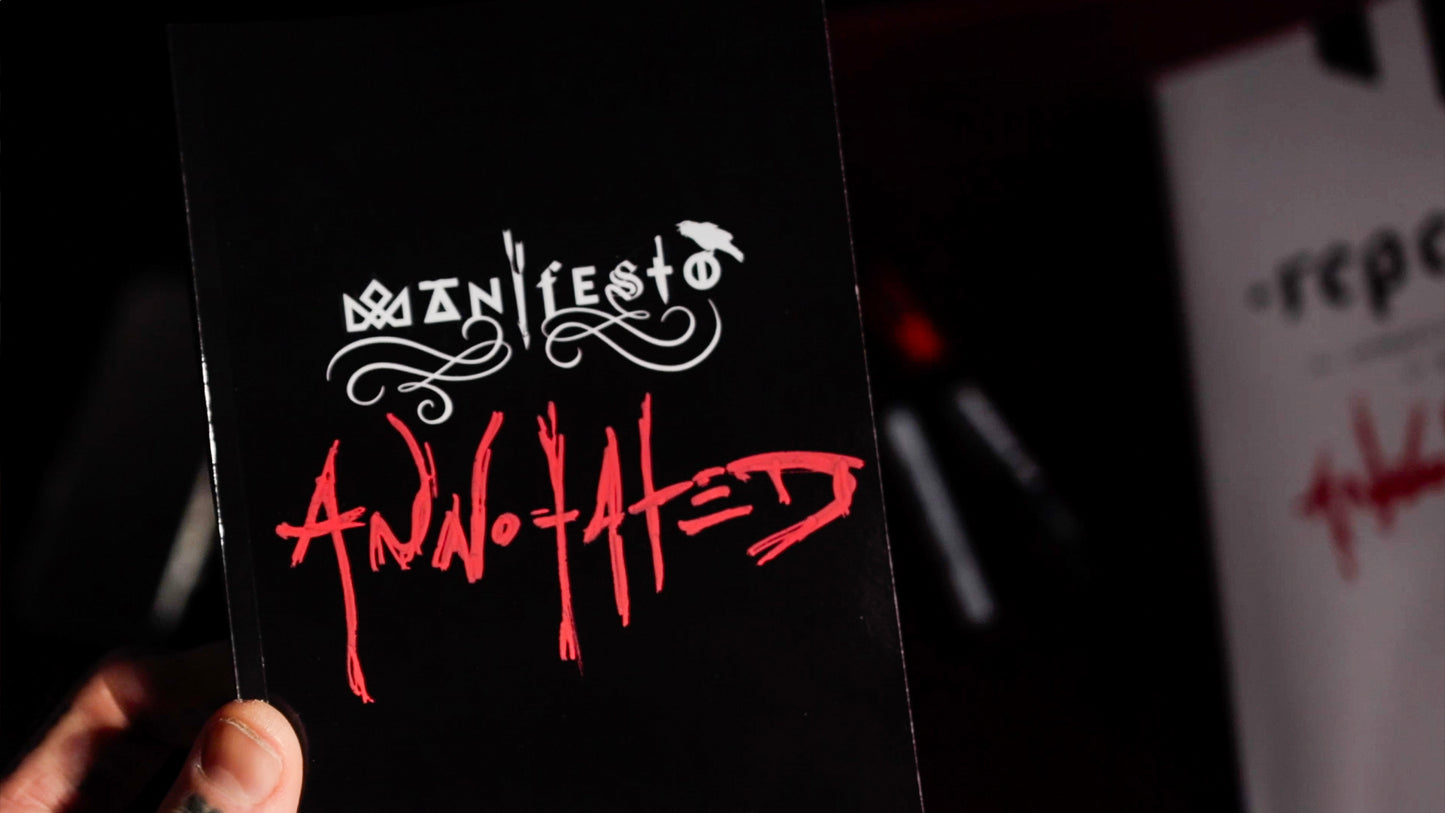 ANNOTATED - REPERTOIRE & MAGIC MANIFESTO - MADISON ONE Entry