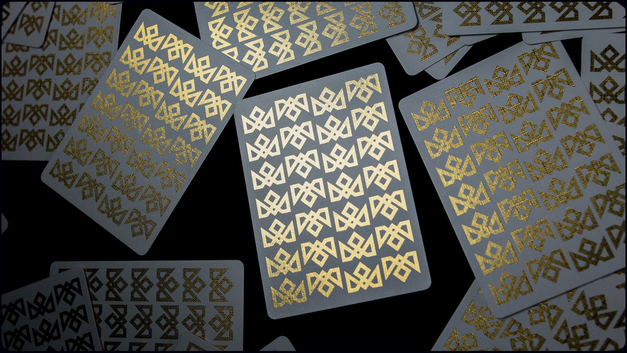 PLATINUM and GOLD CHARLATANS Boxset playing cards — view 56