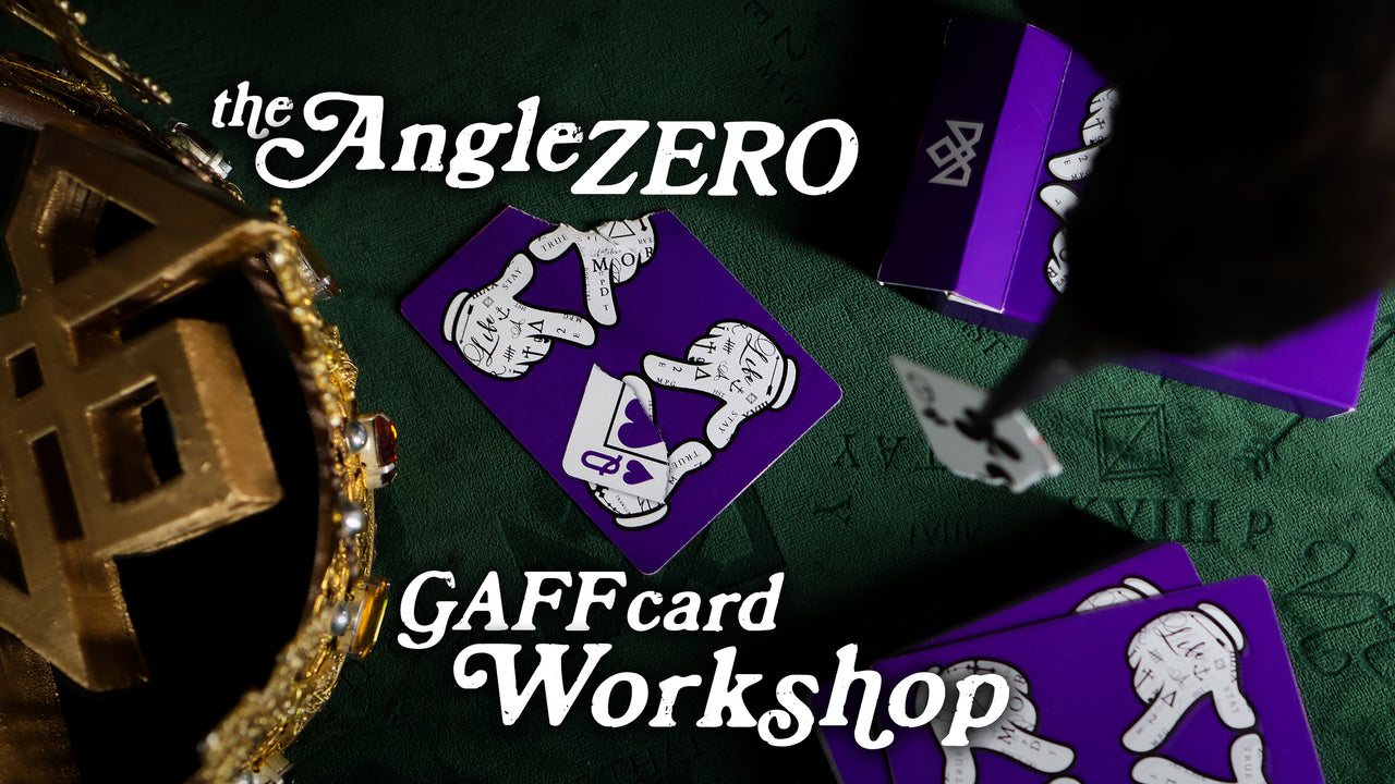 The ANGLEZERO Gaff Card Workshop playing cards — view 2