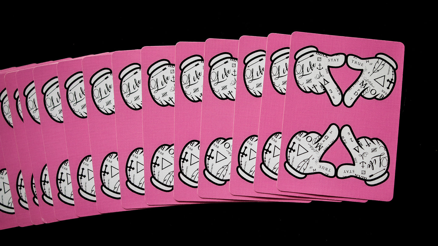 PINK BANGERS Playing Cards