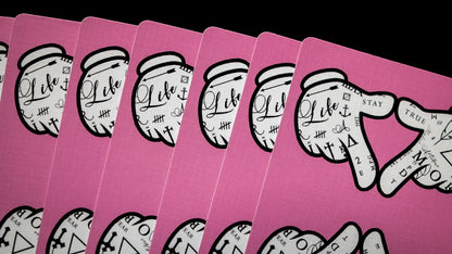 PINK BANGERS Marked Playing Cards