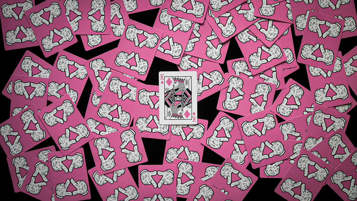 PINK BANGERS Playing Cards