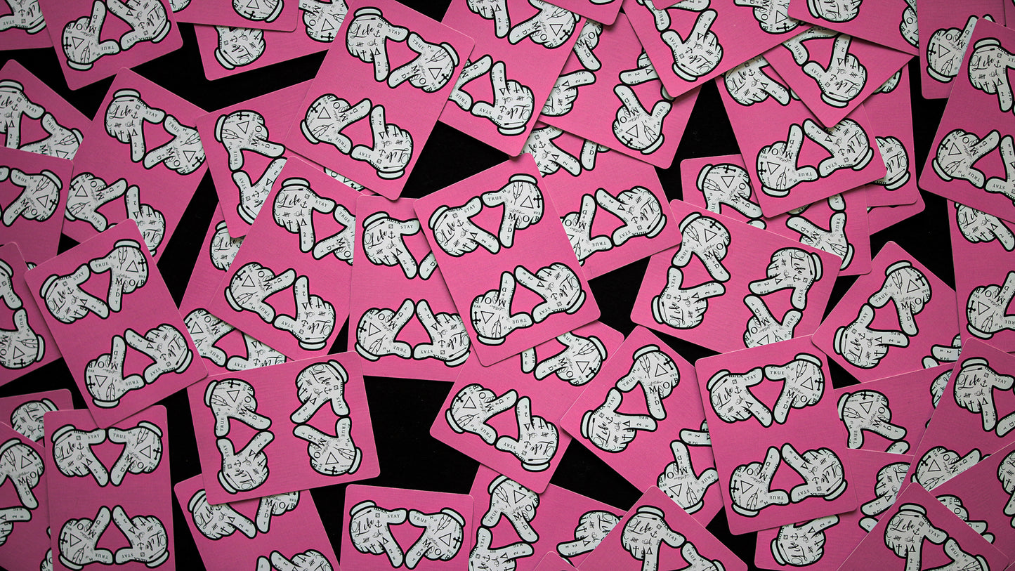 PINK BANGERS Playing Cards