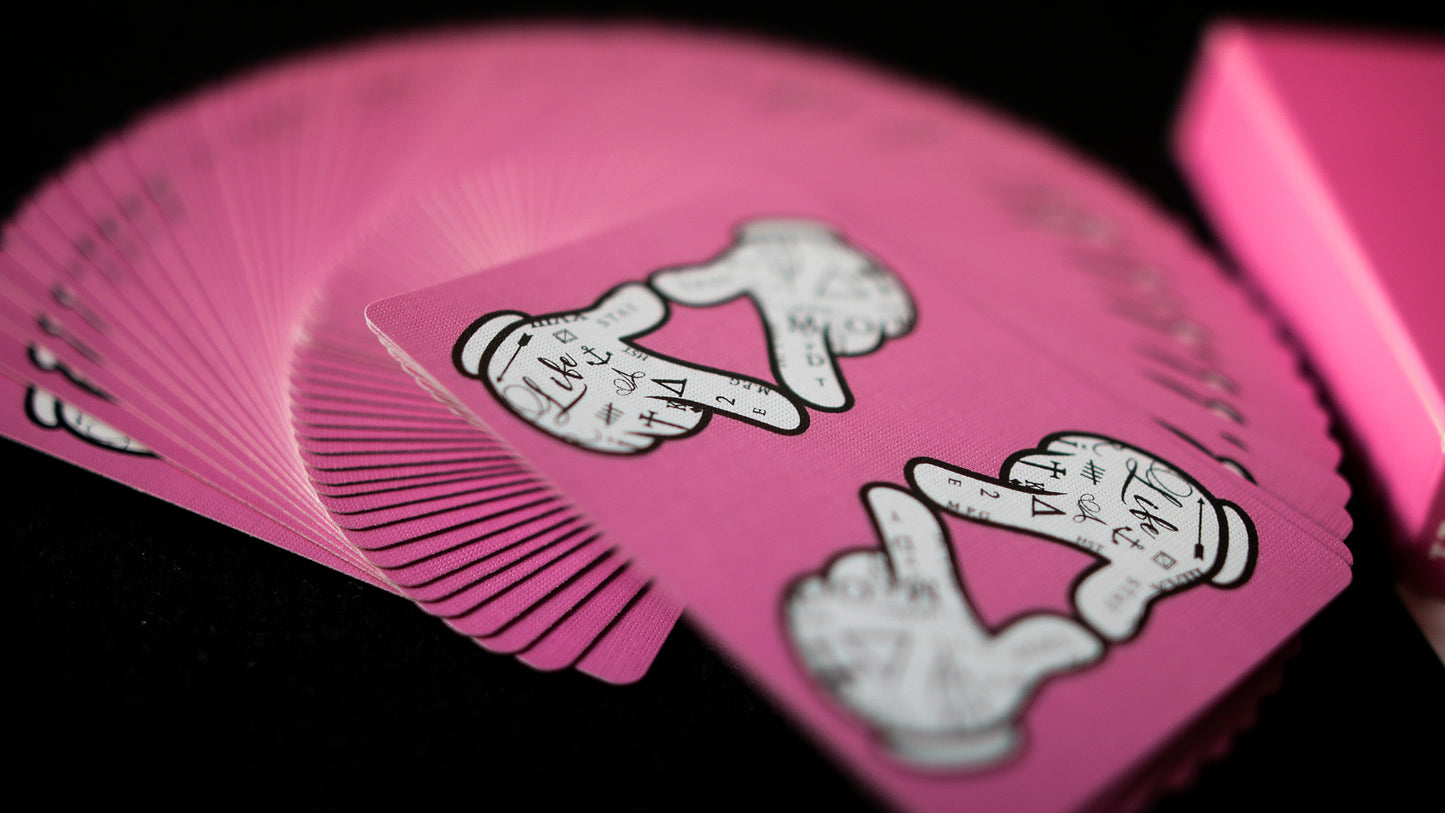 PINK BANGERS Playing Cards