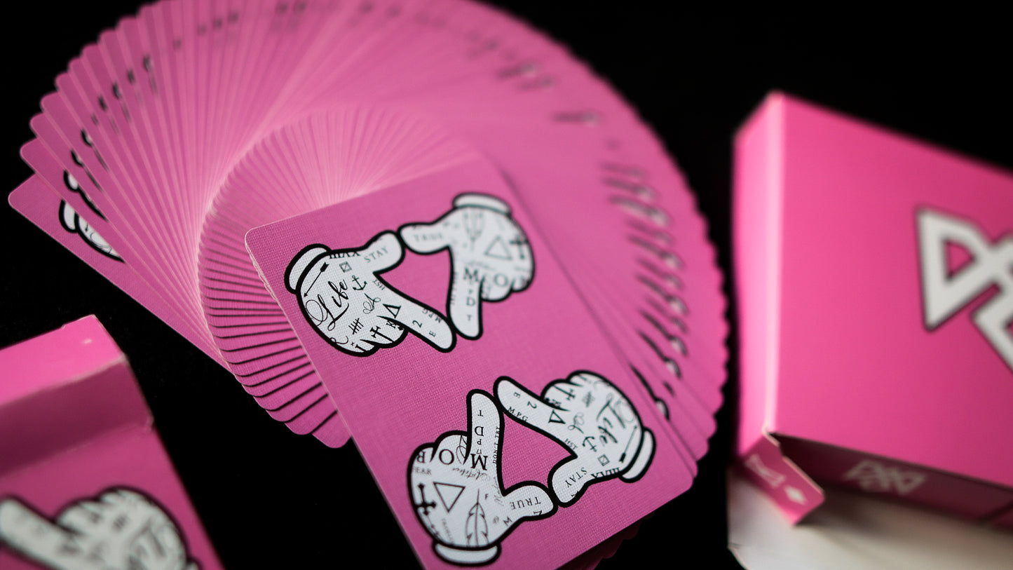 PINK BANGERS Playing Cards