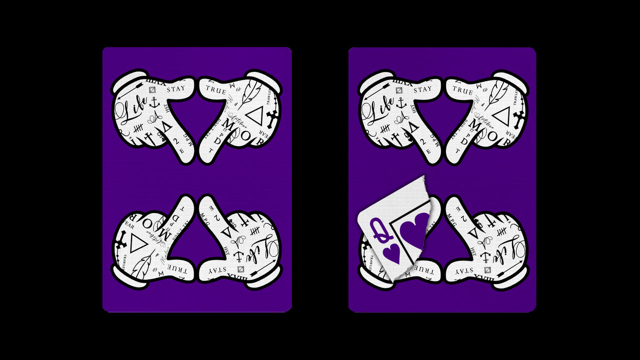 PURPLE BANGERS - TWO DECKS playing cards — view 22