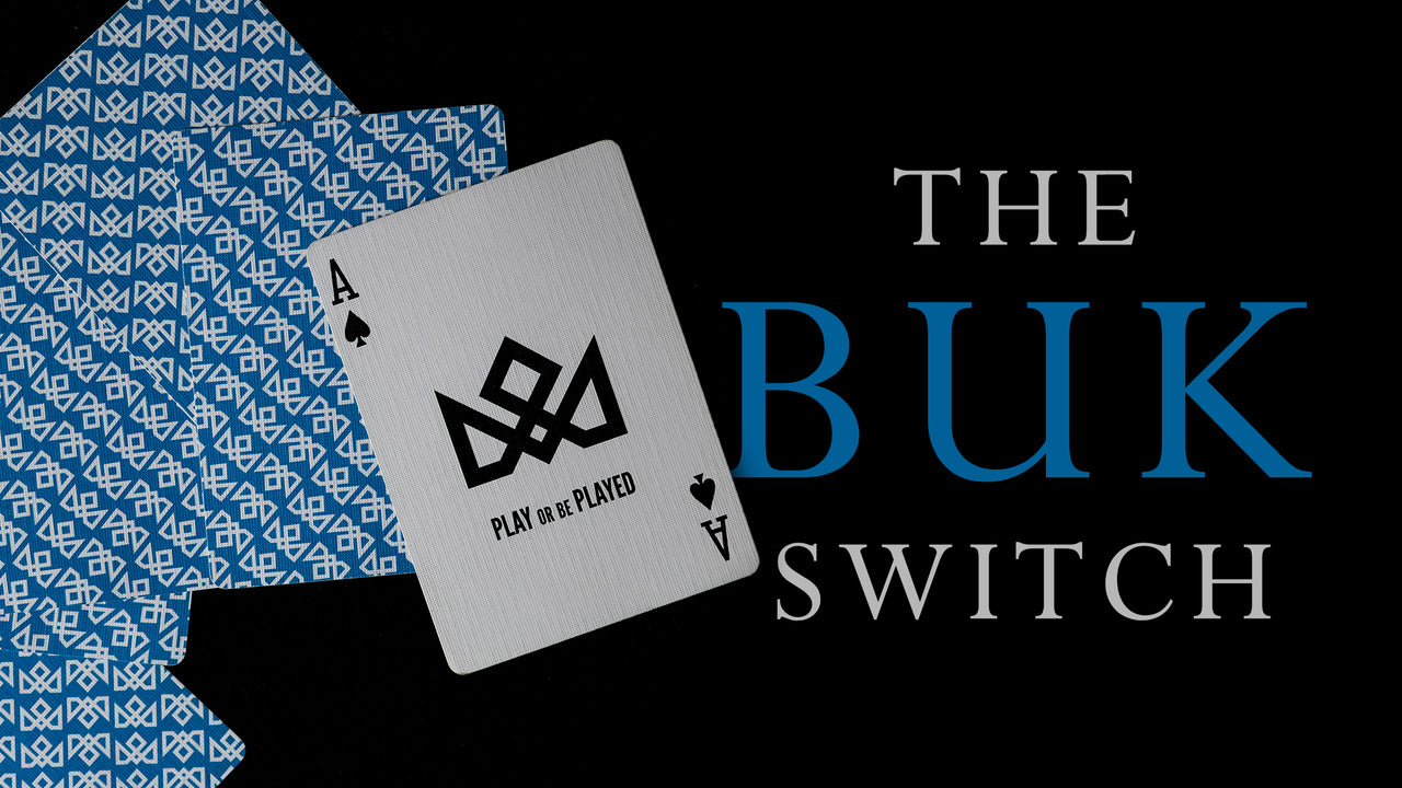 The BUK SWITCH - Gambling Sleight of Hand Workshop playing cards — view 2