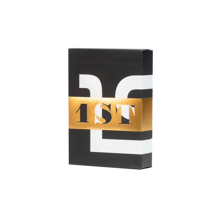 1ST Playing Cards V6 Black playing cards — view 5