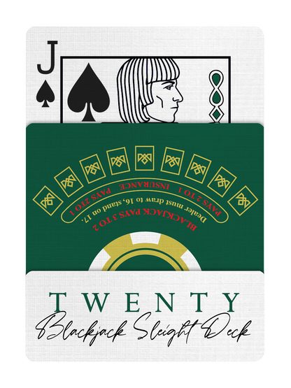 TWENTY - 21 BLACKJACK Sleight Deck - MADISON TWO Entry