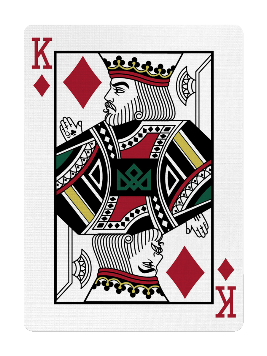 21 BLACK - BLACKJACK Playing Cards - MADISON ONE Entry