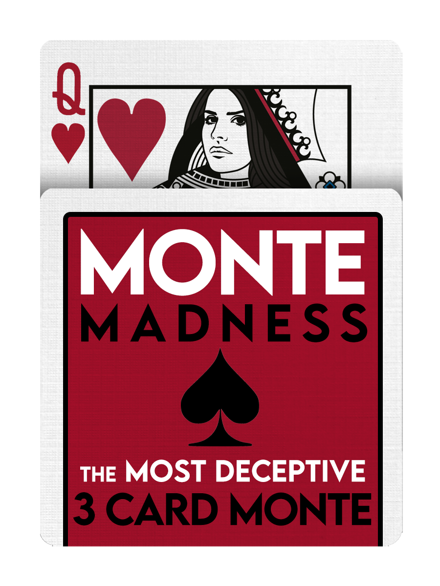 MONTE MADNESS - Madison's 3 CARD MONTE including 'MAD MONTE'