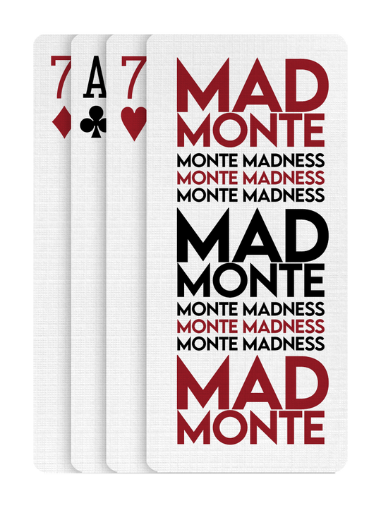 MONTE MADNESS - Madison's 3 CARD MONTE including 'MAD MONTE' playing cards — view 2